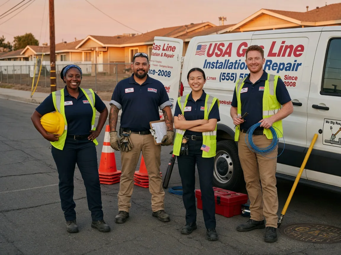 Gas Line Installation company in Davis, CA